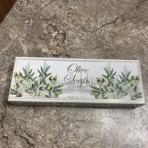 Fine Olive Scented Soaps From Italy 3 X 100g Cascia All'olmo New Body Soap